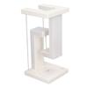 Magnetic Levitation Night Light 3 Gears Touching Switch LED Table Lamp with Phone Wireless Charging White