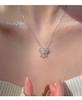 Guochao Ruyi Pendant Necklace: Women's Retro Ethnic Longevity Lock Collarbone Chain - Elegant Artistic Sweater Chain Trendy Design