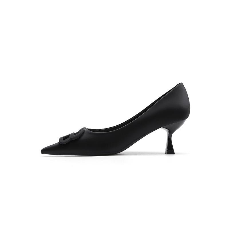 8-Pointed stiletto high heels for women's autumn new shallow mouth sexy temperament single shoes for women