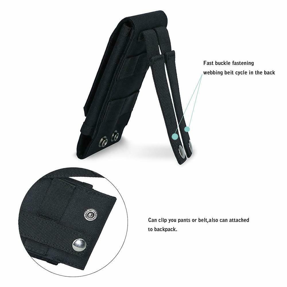 Pouch for Mobile Phone Camo Molle Bag Belt Pouch Holster Cell Phone Pouch Phone Camouflage Bag