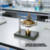 Metal Steam Powered Flying Saucer Model Thermal to Mechanical Energy Conversion Demonstrator For Classroom Teaching
