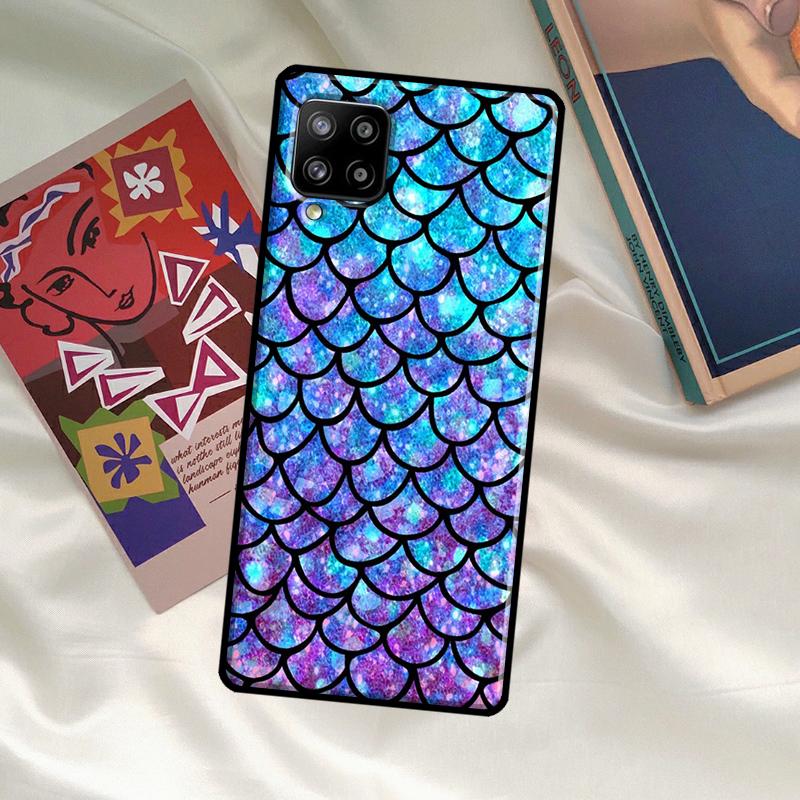 Mermaid Tail Scale Case For Samsung Galaxy A52 A32 A12 A33 A06 A16 A26 A36 A56 A15 A53 A13 A34 A54 A14 A35 A55