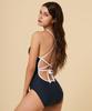 Laelliseupocheu [Psla124 Nvy] H Classic Backless Double Strap Navy