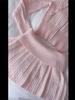 Fashion Hot Girl Pink Knit 2-piece Set Women Design Sweet Skinny Long Sleeve Hooded Tops Female + Elastic Waist Short Skirt New