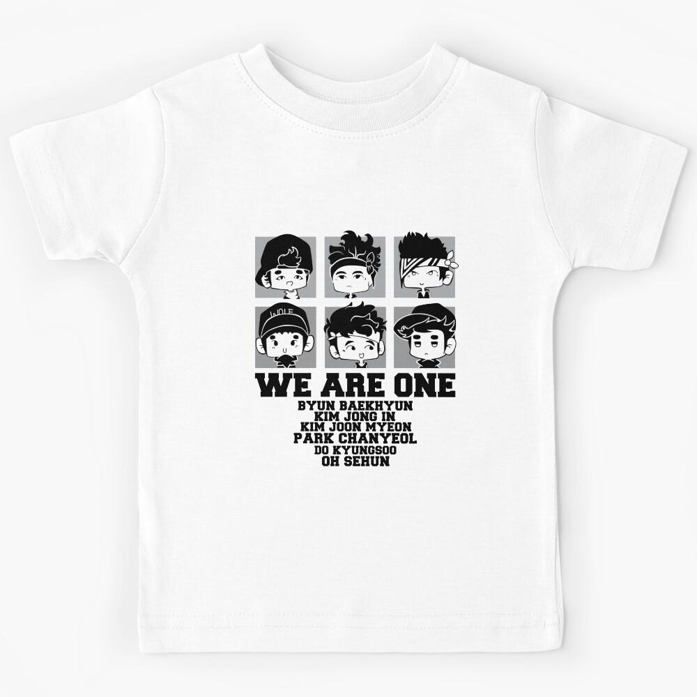 EXO (EXO-K) We Are One Chibi Kids T-Shirt 100