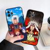 LO67 Naruto Jiraiya Soft Shell Phone Case for iPhone 16 15 14 13 12 Pro Max Plus Mini