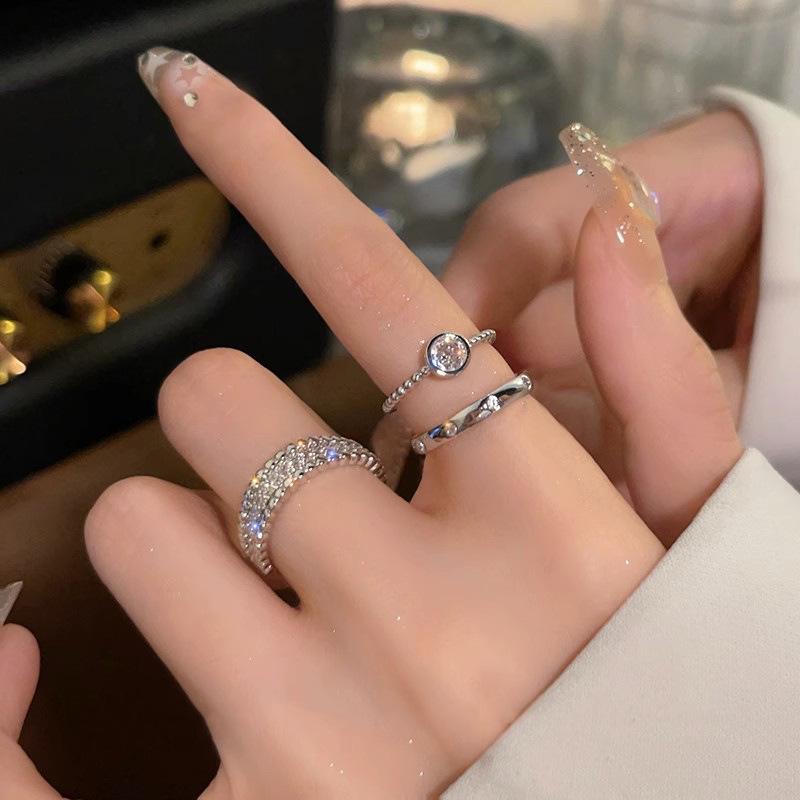 Elegant Minimalist Open Circle Ring for Women – Niche Design, High-End Index Finger Accessory