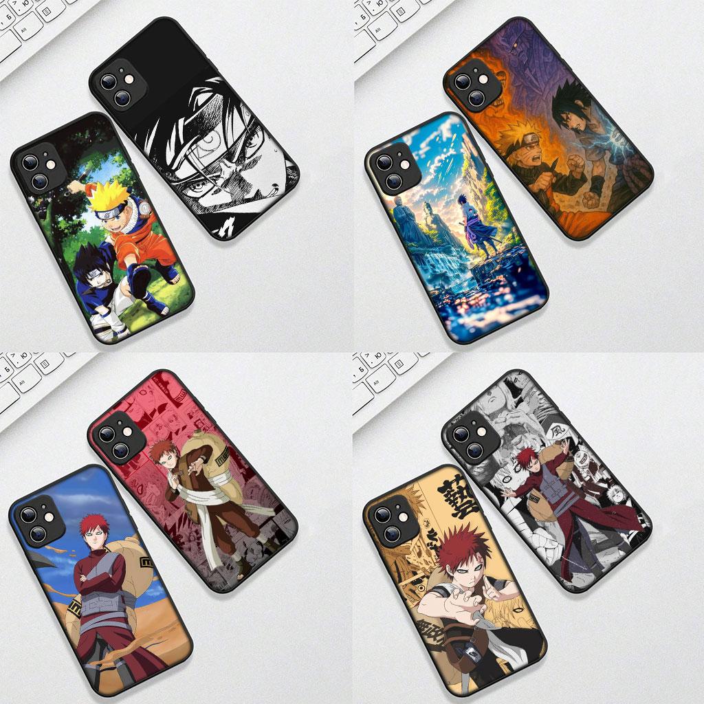 Gaara Narutos Uchiha Sasuke Casing Phone Cover for Xiaomi Redmi Note 12 10 11 9 8 Pro 10C 12C 9T 9A Note11 Note12 5G 4G Case