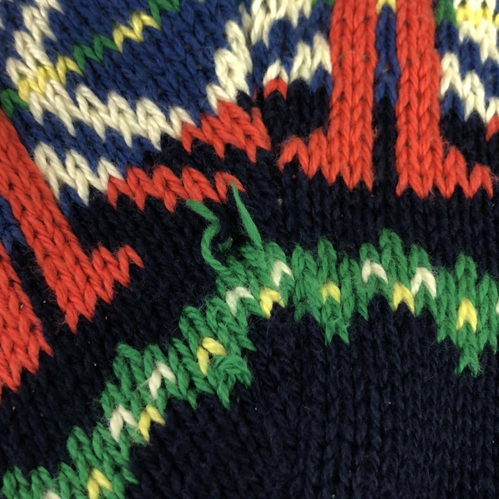 Polo by Ralph Lauren Overall Handle Long Sleeve Sweater S Knit Men's Used