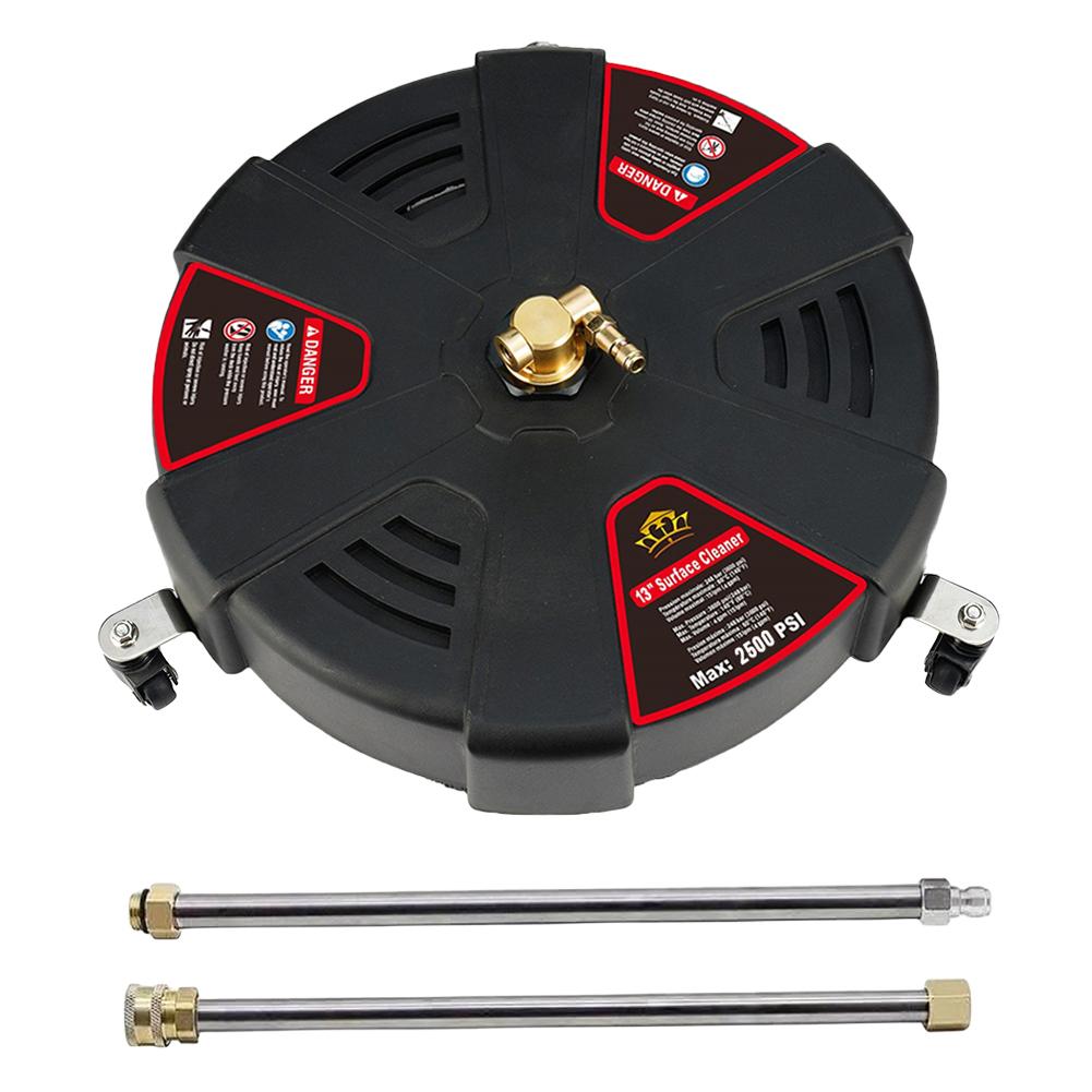 

Насадка для очистки поверхности 2500 фунтов на кв. дюйм Мойка высокого давления 1/4 быстроразъемный соединитель Мощная мойка высокого давления Сменные насадки с 3 колесами