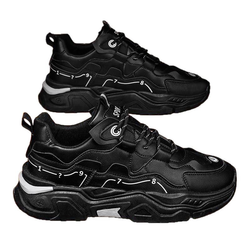 Popular high-quality dad shoes men's shoes fashion platform sports shoes student casual trendy shoes foreign trade platform white shoes