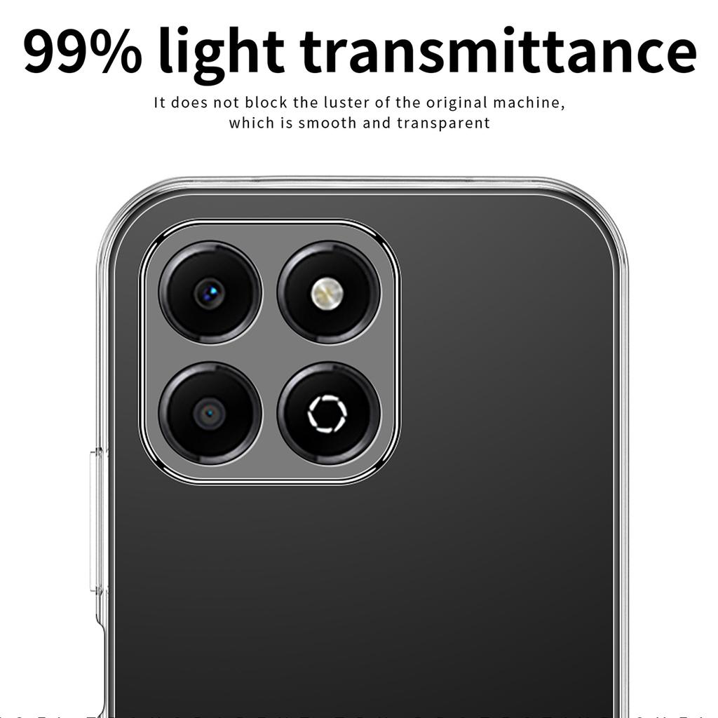 MOFI For Honor X6b 4G Case Anti-Scratch Clear Soft TPU Phone Cover