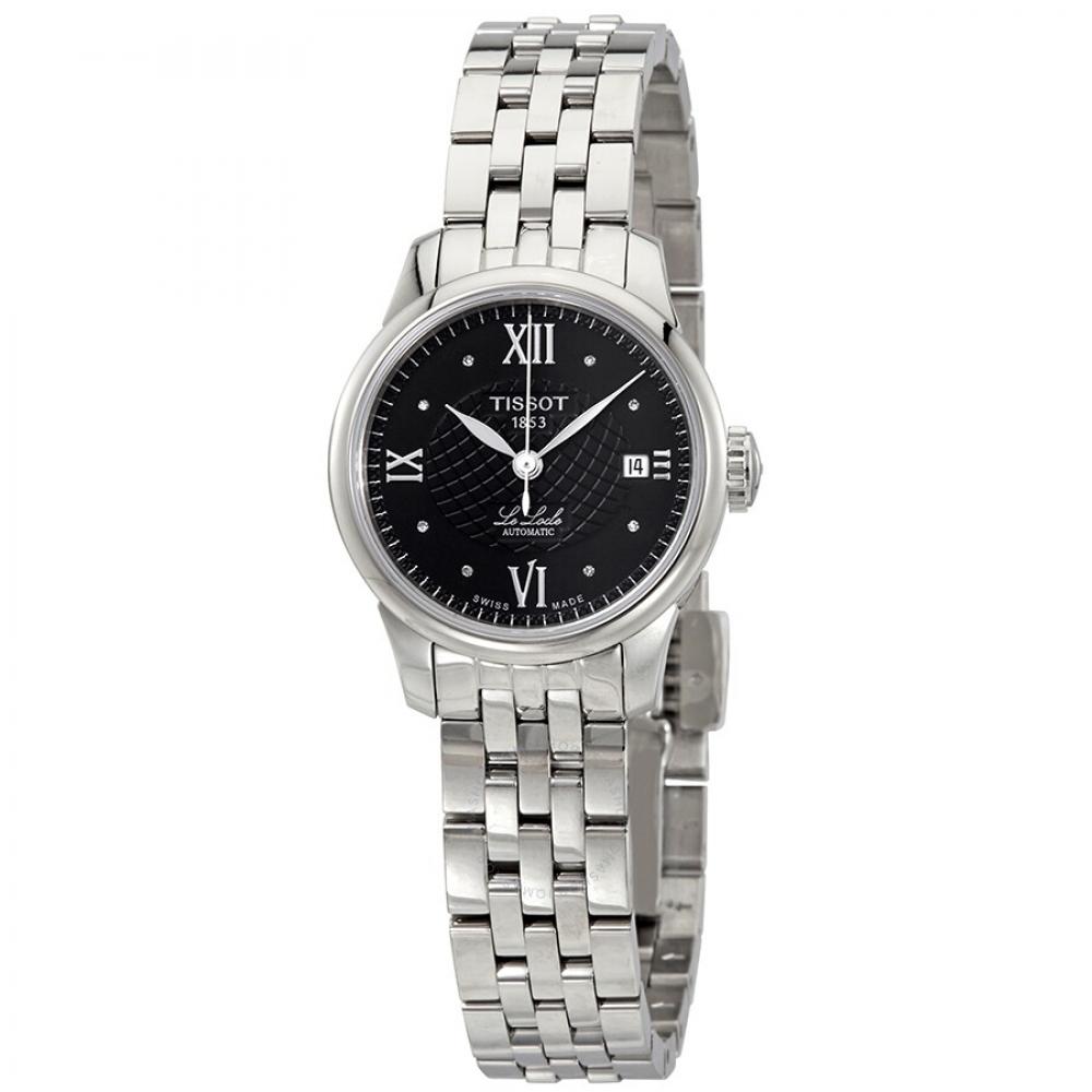 

Tissot Le locLe Automatic Black Diamond Dial Ladies Watch T41.1.183.56