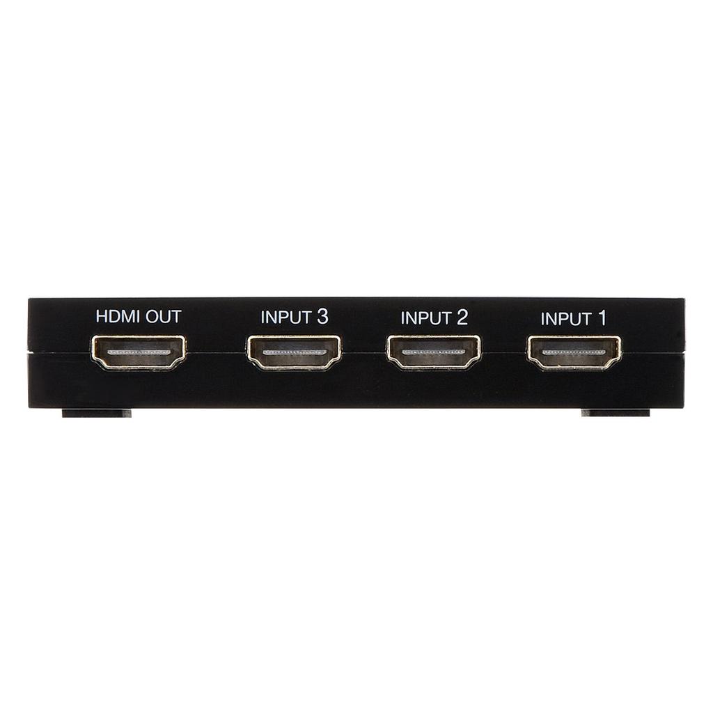 SANWA SUPPLY Przełącznik HDMI SW-HD31ML (Brak automatycznego przełączania, 3 wejścia, 1 wyjście)