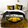 AEK Athens 3pc Set Perfect for Bedroom Use Comfortable Bedding Set Includes a Duvet Cover and Two Pillowcases Ideal Birthday or Christmas Gift