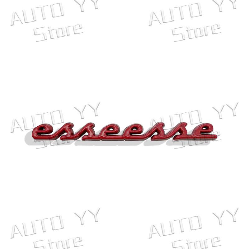 

3D Metal Car Rear Trunk 595 Logo Emblem Fender Sticker For Abarth 500 695 595 Competizione Esseesse Badge Accessories