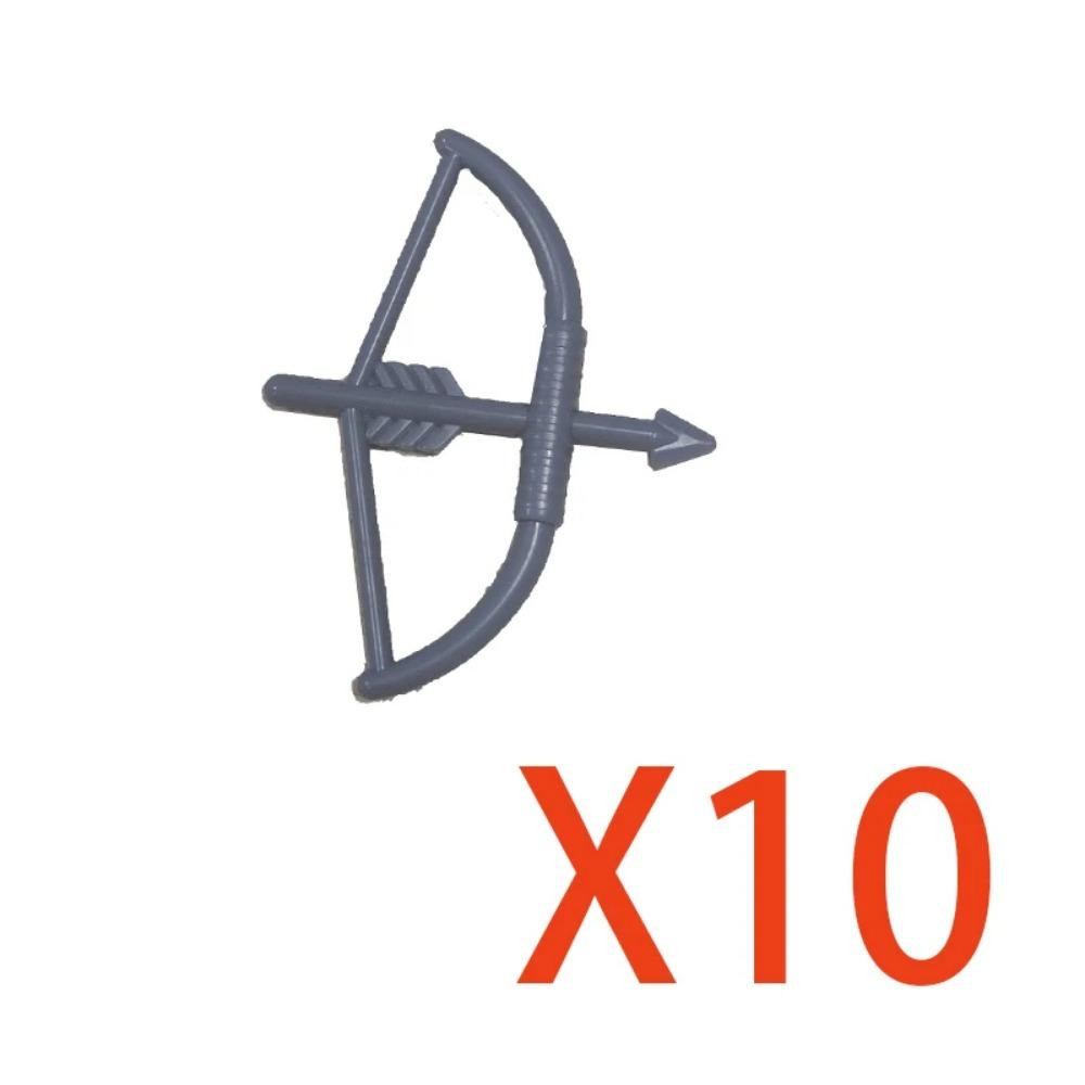 MOC Military Medieval Building Blocks Accessories Soldier Figures Bicolor Weapons Crossbow Sword helmet Tomahawk Toy Gift X006
