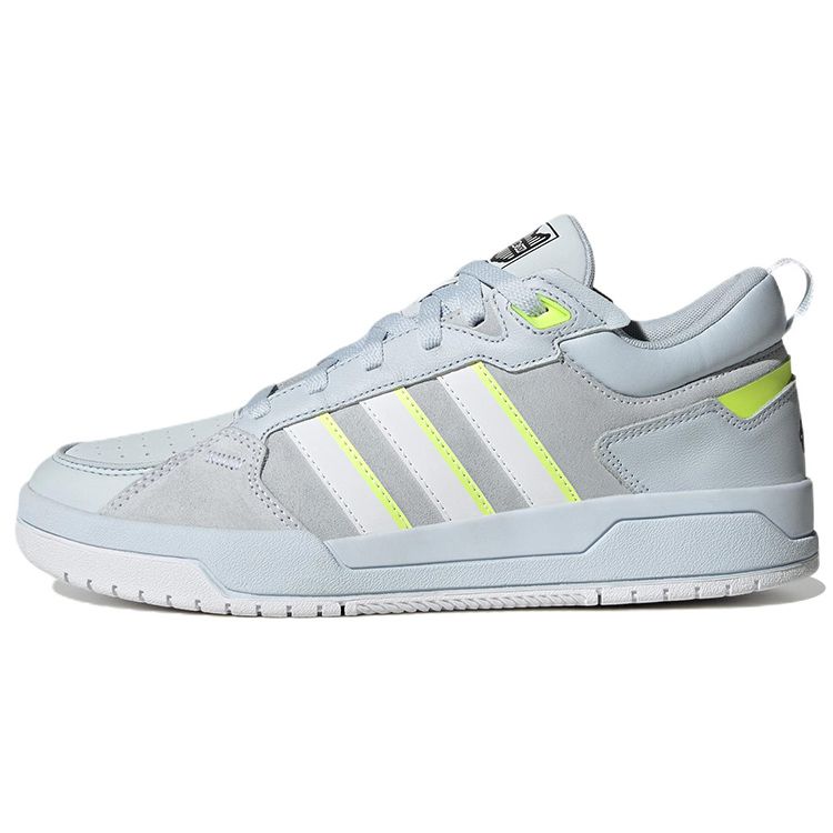 Adidas Neo 100Db Comfortable Trendy Lightweight Durable Non-Slip Low-Top Skate Shoes Unisex Sneakers Gray Green IG2790