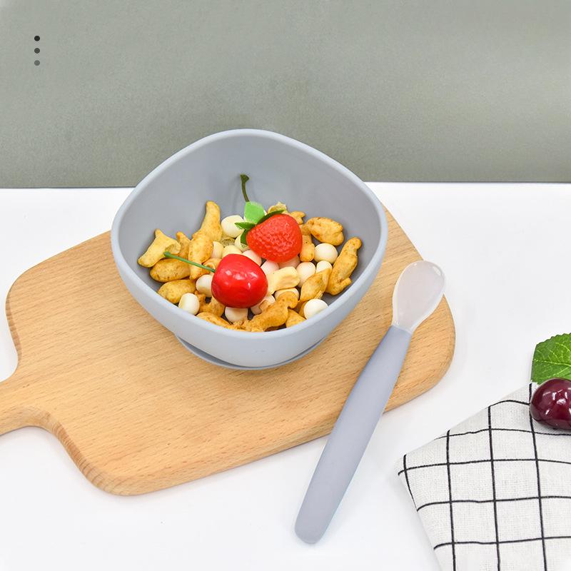 Cucchiaini Morbidi in Silicone per Neonati e Bambini Utensili per l'Alimentazione con Acqua per Neonati e Bambini Piccoli Cucchiaini Morbidi con Punta per Pappa di Riso e Zuppa