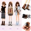 1 Pair 1/6 Scale BJD Doll Shoes Lace Up Knee-High Boots For OB22 OB28 BJD Dolls