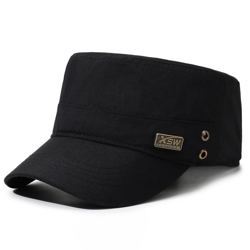 Spring New Arrival Men'S Flat Cap Breathable Korean Style Sun Hat Outdoor Travel Fashion Versatile Trendy Baseball Cap