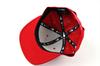 New Era Diamond Era SCARLET Snapback Flat Cap for Men and Women