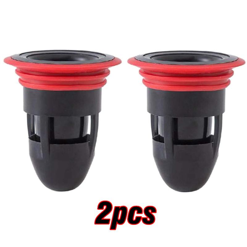 2pcs Deodorant Drain Core Toilet Bathroom Floor Drainer Cores Sewer Pest Control Silicone Anti-odor Artifact Water Seal No Smell