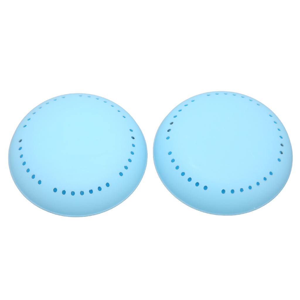 2pcs Adhesive Freshener Box Portable Remove Odor Round Freshener Box for Wardrobe Purple