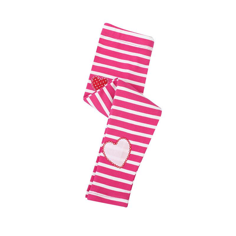 Jumping Meters 2-7T Striped Hearts Autumn Spring Girls Leggings Pants Print Full Length Girls  Baby Skinny Pencil Pants