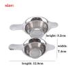 Fashion Stainless Steel Tea Strainer Fine Mesh Chinese Kung Fu Leaf Funnel Filter Kitchen Accessories
