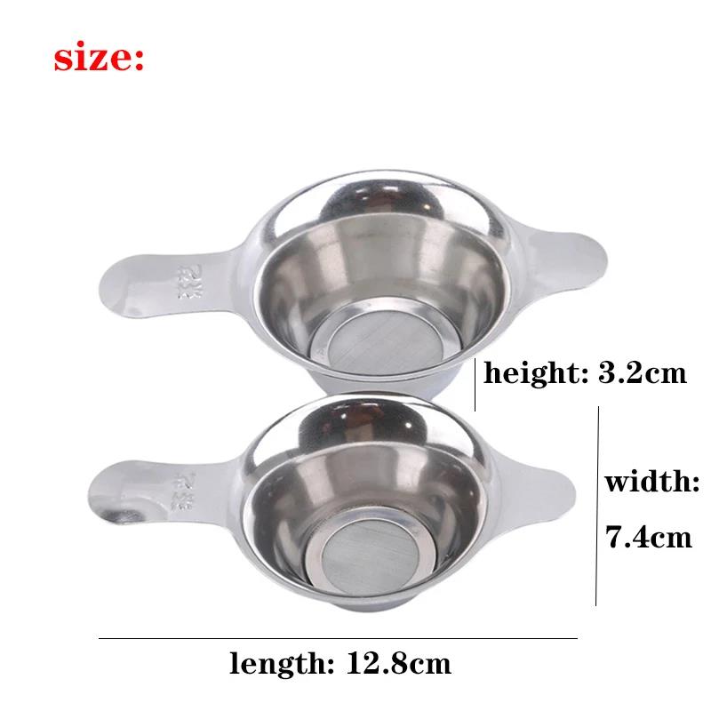 Fashion Stainless Steel Tea Strainer Fine Mesh Chinese Kung Fu Leaf Funnel Filter Kitchen Accessories