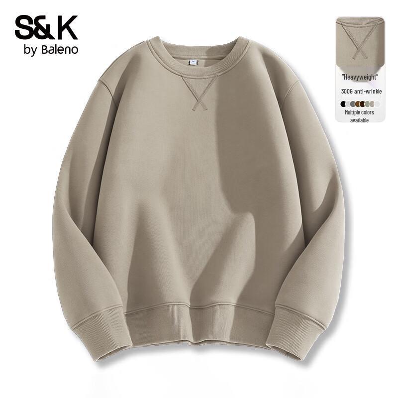 

Baleno Men s Crewneck Sweatshirt with Triangular Detail 2XL