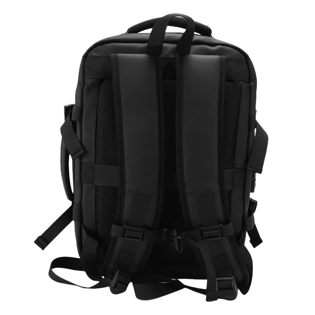 Vacuum Backpack with Pump Anti Theft Lock Expandable Travel Compression Backpack Laptop Backpack Dry and Wet Separation for Women Men Splashproof