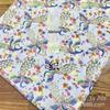 Gold-Stamped Japanese Style Cotton Fabric: Peacock Plum Blossom Pattern for Cheongsam, Hanfu, Tang Suit