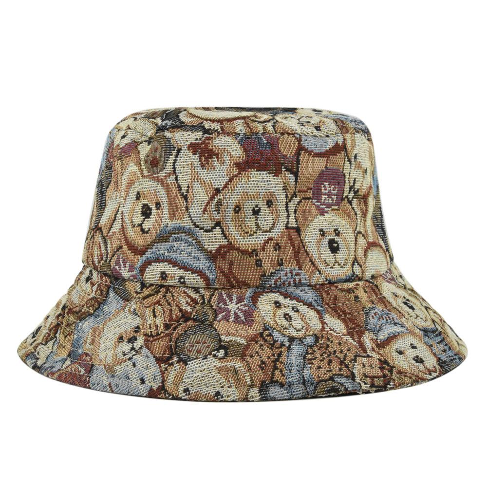 

Bear Patternwashed Retro Baseball Cap Cotton Sun Hat Vintage Duck Cap Tongue хакі