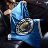 Manchester City Theme Printed Blanket - Perfect for Couch, Bed, Travel & Outdoor Use | Machine Washable, Cozy & Durable.