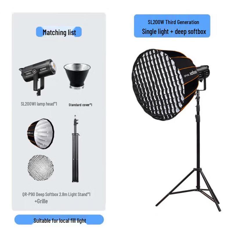 Godox SL200W III LED Studio Light Kit