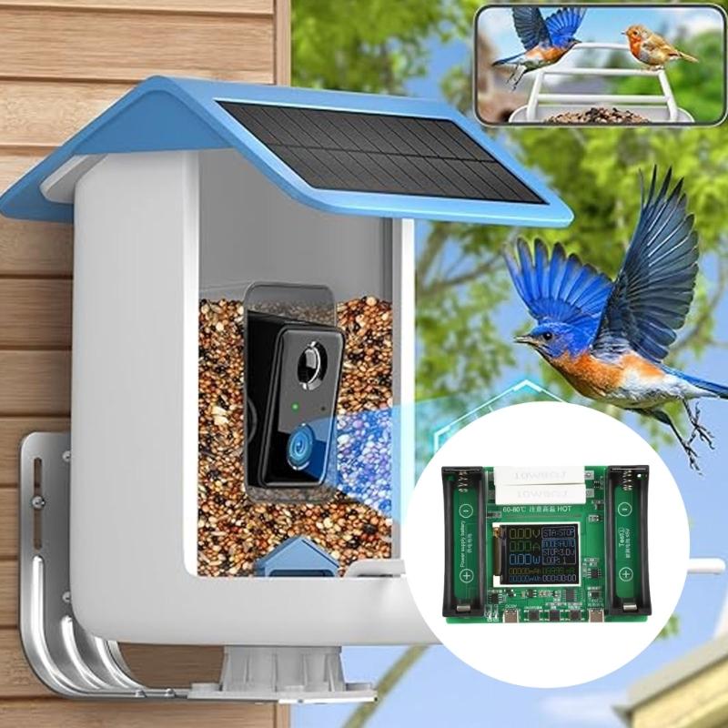 10A Discharge Current Battery Capacity Tester With Overloads Protections For 18650 Cells