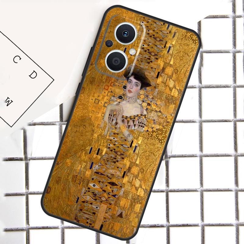Starry Night Klimt Kiss Phone Case For OPPO Reno 7 8 Lite 8T 10 11 12 13 14 Pro 14F OPPO Find X9 X8 X6 X5 Pro Cover