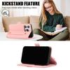 Crossbody Cards Solt Wristband Leather Wallet Case For iPhone 15 Pro Max 16 14 Plus 13 12 11 XR XS SE 2022 Lanyard Strap Cover