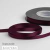 5mm Doppelseitiges Polyester-Blumen-Geschenkband für Haaraccessoires, Kuchendekoration und Sträuße