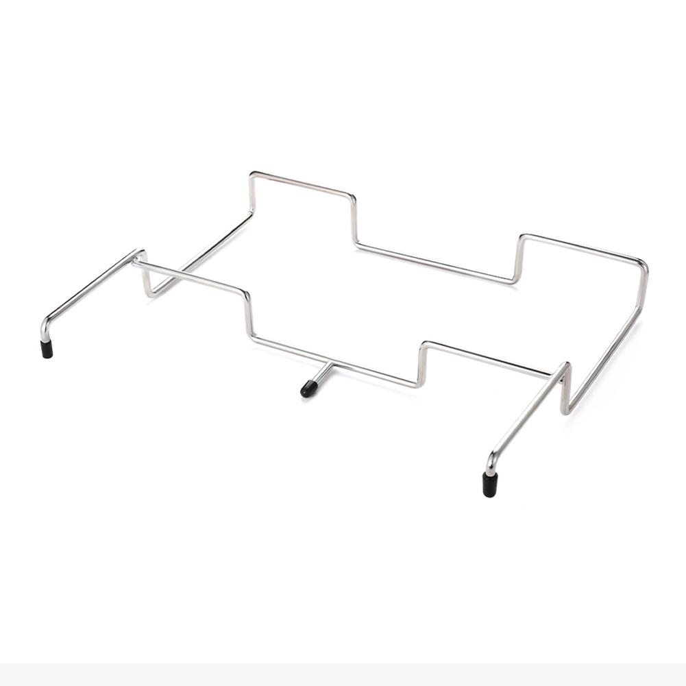 Держатель для мусорных пакетов Пластиковый держатель для пакетов Нержавеющая сталь Подвесной держатель для мусорных пакетов Устойчивость к ржавчине для кухни барбекю кемпинга серебряный 2270₽