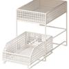 Double Layer Pull-Out Under-Sink Storage Rack