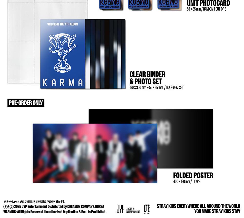 [POB] STRAY KIDS [KARMA] 4. album (LIMITOVANÁ KARMA Ver.)