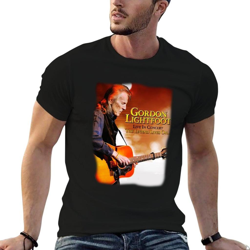 GORDON LIGHTFOOT TOUR 2018 CONCERT T-Shirt Halloween Casual T-Shirt