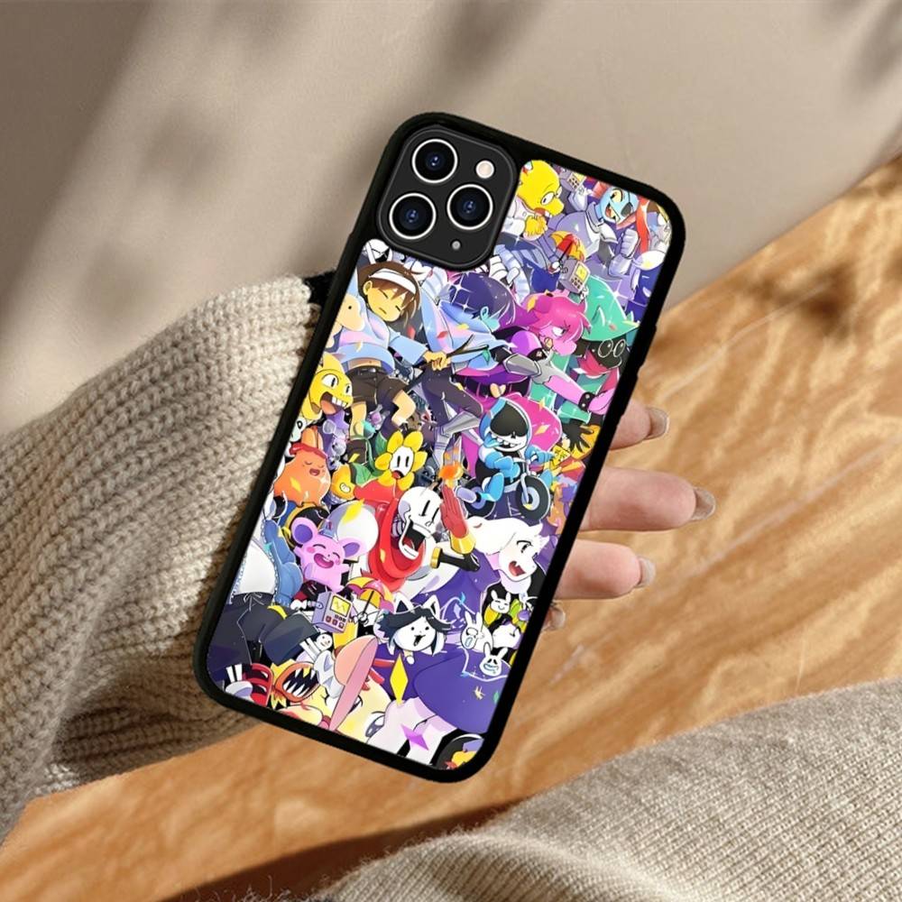 Hot Video Game U-UndertaleS Phone Case For iPhone 17 16 15 14 13 12 11 Pro Max Plus PC+TPU Shockproof Back Cover