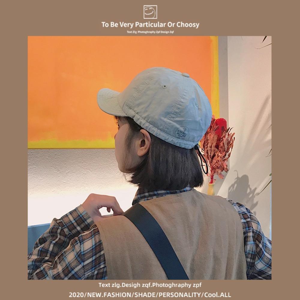 Drawstring Adjust Cargo Baseball Cap Casual Sun Hat Fashion Peaked Cap  Outdoor