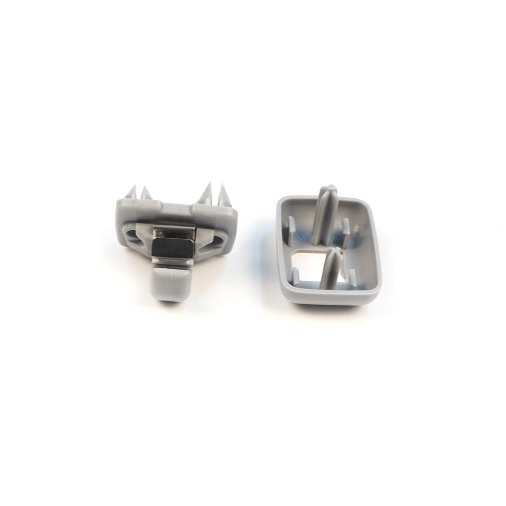 EDP1655 1 Piece Sun Visor Shade Holder Hook Clips Gray Color for  A1 A3 A4 B7 B8 B9 A5 A6 C6 Q2 Q3 Q5 TT Seat Exeo