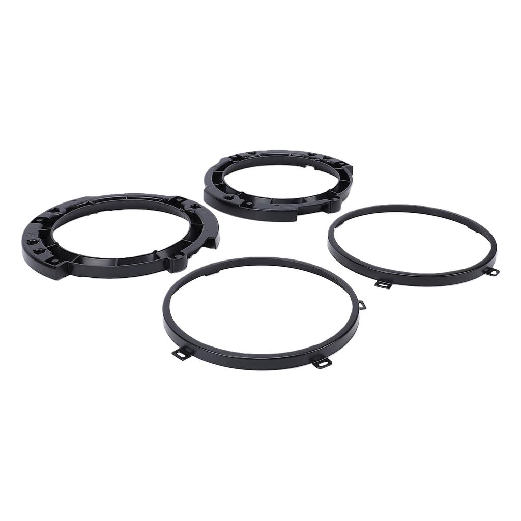Headlight Mount Bracket Replacement for Wrangler JK 2007 2017 7 Inch Round Headlight Mounting Bracket Retaining Ring Set