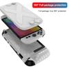 TPU+PC Case Ergonomic Handle Grip Cover Anti-Drop Handheld Game Console Case Anti-Slip Host Sleeve for Switch 2 Case Accessories